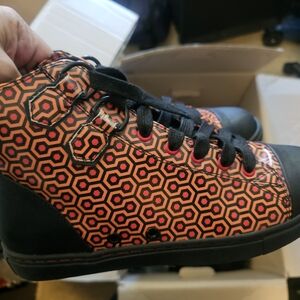 Redrum Black and Red Women's Sneakers